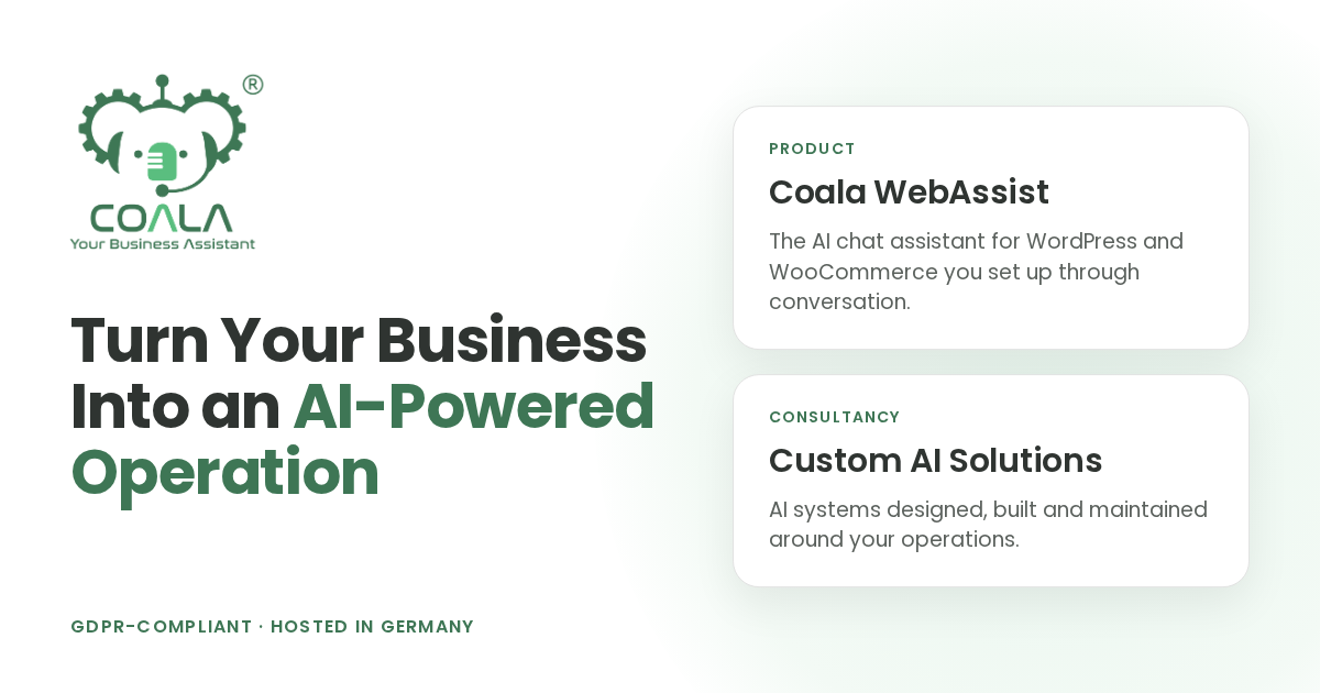 Coala Ai Gmbh — photo from the business website
